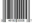 Barcode Image for UPC code 046150000057