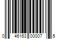 Barcode Image for UPC code 046163000075