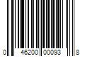 Barcode Image for UPC code 046200000938