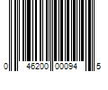 Barcode Image for UPC code 046200000945