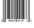 Barcode Image for UPC code 046200001973