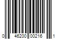 Barcode Image for UPC code 046200002161