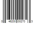 Barcode Image for UPC code 046200002703