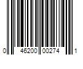 Barcode Image for UPC code 046200002741