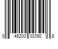 Barcode Image for UPC code 046200003908