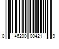 Barcode Image for UPC code 046200004219