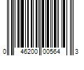 Barcode Image for UPC code 046200005643