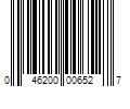 Barcode Image for UPC code 046200006527