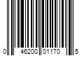 Barcode Image for UPC code 046200011705