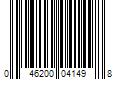 Barcode Image for UPC code 046200041498