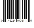 Barcode Image for UPC code 046224043515