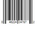 Barcode Image for UPC code 046224047872