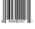 Barcode Image for UPC code 046259000071