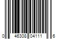 Barcode Image for UPC code 046308041116