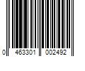 Barcode Image for UPC code 0463301002492