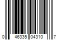 Barcode Image for UPC code 046335043107