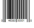 Barcode Image for UPC code 046380000018