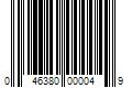 Barcode Image for UPC code 046380000049