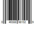 Barcode Image for UPC code 046388981029