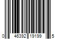 Barcode Image for UPC code 046392191995