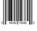 Barcode Image for UPC code 046392193890