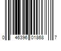 Barcode Image for UPC code 046396018687