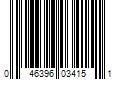 Barcode Image for UPC code 046396034151