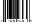 Barcode Image for UPC code 046396043436