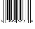 Barcode Image for UPC code 046404040136