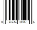 Barcode Image for UPC code 046414000076