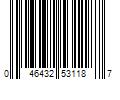 Barcode Image for UPC code 046432531187