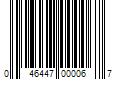 Barcode Image for UPC code 046447000067