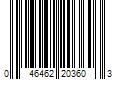 Barcode Image for UPC code 046462203603