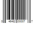 Barcode Image for UPC code 046482000077