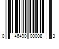 Barcode Image for UPC code 046490000083