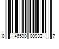 Barcode Image for UPC code 046500009327