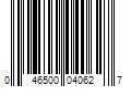 Barcode Image for UPC code 046500040627