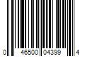 Barcode Image for UPC code 046500043994