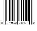 Barcode Image for UPC code 046500049170