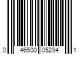 Barcode Image for UPC code 046500052941