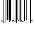 Barcode Image for UPC code 046500053467