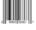 Barcode Image for UPC code 046500263637