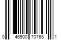 Barcode Image for UPC code 046500707681