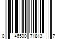 Barcode Image for UPC code 046500718137