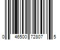 Barcode Image for UPC code 046500728075