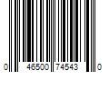 Barcode Image for UPC code 046500745430