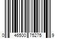 Barcode Image for UPC code 046500752759