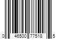 Barcode Image for UPC code 046500775185