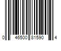 Barcode Image for UPC code 046500815904