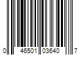 Barcode Image for UPC code 046501036407